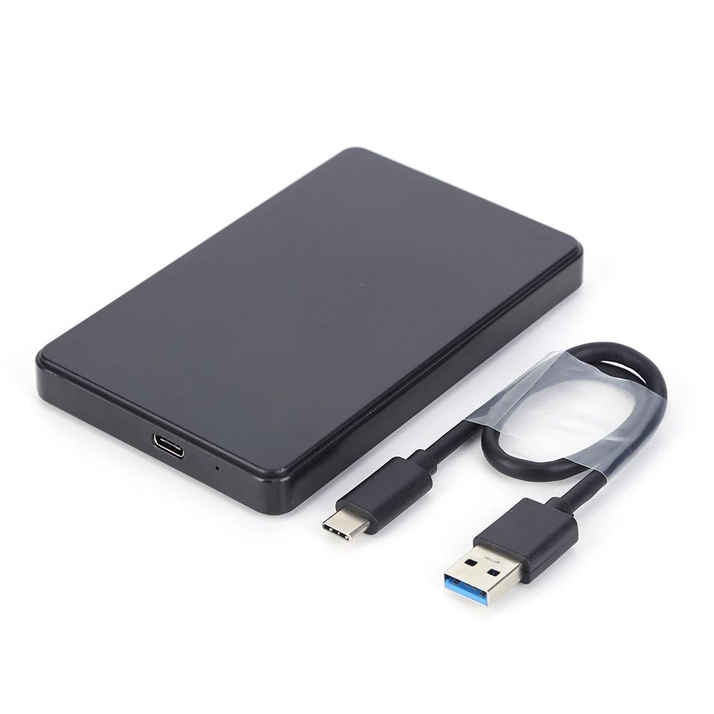 2.5 ġ ϵ ̺ Ŭ sata-usb3.1 6Gbps HDD SSD ̽  8TB USB3.0 To Type-C ϵ ũ ڽ, Ʈ ǻͿ
